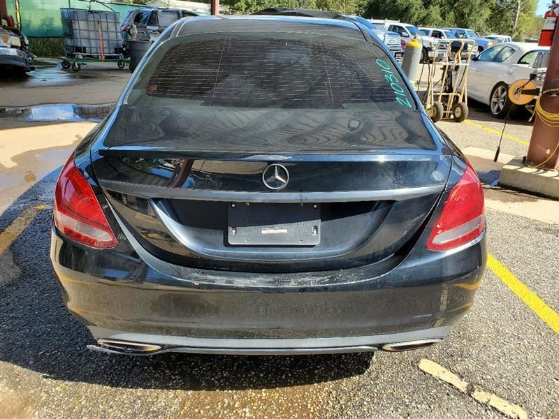 Black Leather Set Of Rear Headrests OEM 2017 Mercedes C300 Item image 10