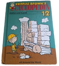 Vtg 1990 Charlie Brown&#39;s &#39;Cyclopedia People+Places All Around the World Vol 12  - £2.51 GBP