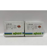 New 200PC Wago 221-412 2-Wire Lever Nuts-Splicing Connectors - $1,292.46 MXN