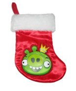 Angry Birds Christmas Holiday 7&quot;  Mini Stocking Red - $3.95