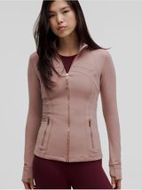 FAST SHIP Lululemon Define Jacket Nulu Twilight Rose Gold Zipper 10 NWT - $187.97