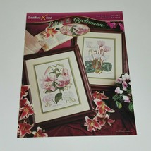 StitchWorld Lilies and Cyclamen Cross Stitch Pattern Leaflet Flowers  #0... - £7.64 GBP