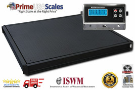 48&quot; x 48&quot; (4&#39;x4&#39;) Floor Scale 5,000 lb x 1 lb. with Pit Frame | Pallet Scale - £1,089.57 GBP