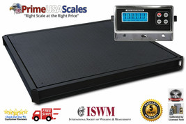 48&quot; x 48&quot; (4&#39;x4&#39;) Floor Scale 5,000 lb x 1 lb. with Pit Frame | Pallet Scale - £1,043.31 GBP