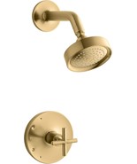 Kohler TS14422-3-2MB Purist Shower Combo, NO Valve- Brushed Moderne Brass - £397.62 GBP