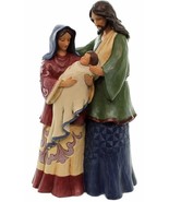 THE CHRISTMAS STORY FIGURE SCULPTURE HAND PAINTING JIM SHORE BY ENESCO 10” - $173.24