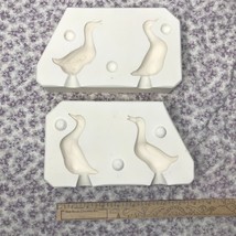 Ducks Ceramic Mold Accessory to Standing Girl Byron 24B - $24.70