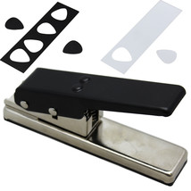 NEW Guitar Pick Maker Punch Plectrum Card Cutter Tool Cut Machine DIY Sh... - $31.99