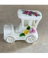 Enesco 1979 Vintage Miniature Model T Floral Decorative Piece - $12.76