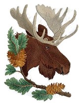 BeyondVision Nature Weaved in Threads, Amazing Animal Kingdom [Moose in Pine] [C - £27.20 GBP
