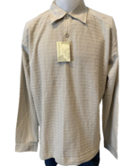 Matinique Beige Gillian Long Sleeve Polo Shirt, Men&#39;s Size XL, NWT - $23.32 CAD