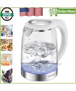 Quick Boil Electric Tea Kettle 1.7L with Zero Plastic! Ideal for Coffee ... - $78.32 CAD