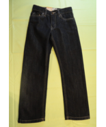 LEVI&#39;S 511 SLIM Dark Wash Blue Denim Jeans Boy&#39;s Size 7 Regular ADJUSTAB... - €27,70 EUR