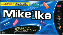 10 Packs of Mike And Ike Berry Blast Flavored Chewy Candies 141g Each - Canada - £23.20 GBP