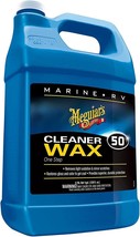 Meguiar&#39;s M5001 Marine/RV One Step Cleaner Wax - 1 Gallon Container - £74.02 GBP