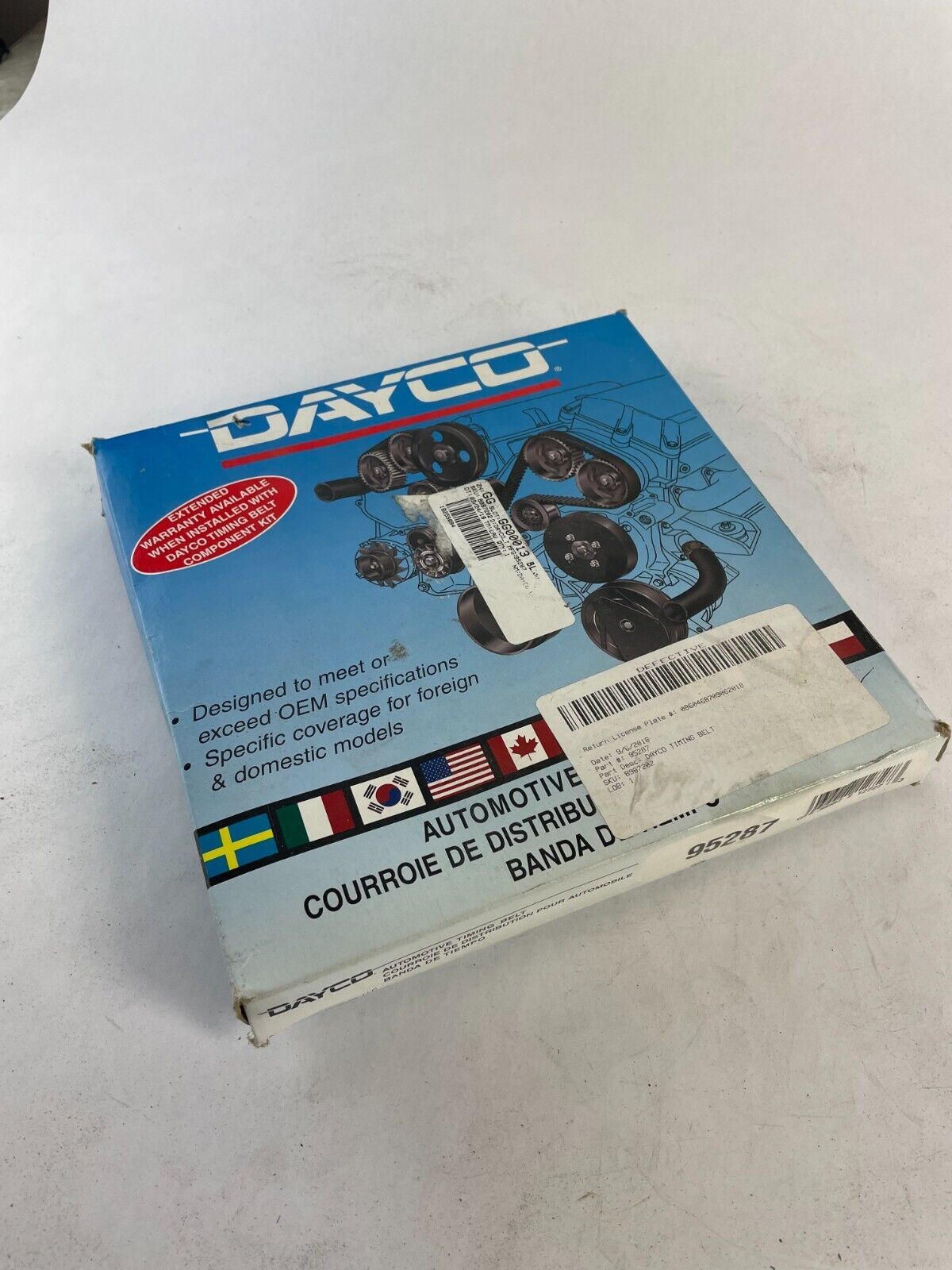 OEM Dayco 95287 Automotive Timing Belt  A11 - $16.82