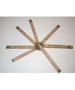 Lufkin Folding 72&quot; Two Way Extension Ruler Oiled Locked Joints - $9.99