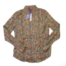 NWT J.Crew Liberty Little Marquess Perfect Shirt in Black Floral Button Down 6 - £48.88 GBP