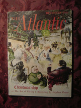 ATLANTIC December 1951 Stephen Potter Agnes De Mille Geoffrey Household - £10.24 GBP