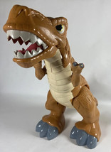 Huge 19&quot; Roaring &amp; Moving T-Rex Dinosaur Mattel Imaginext - £12.33 GBP