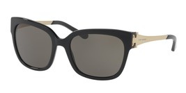 Tory Burch Sunglasses TY7110 13773 57mm Black / Dark Grey Lens - $109.95