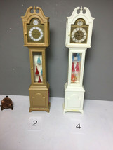 Choice Miniature furniture Chrysnbon Grandfather Clocks in Dollhouse Sca... - $14.99