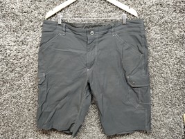 Kuhl Renegade Hiking Cargo Shorts Adult 38 Dark Gray - £29.25 GBP