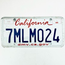  United States California Lipstick Passenger License Plate 7MLM024 - £13.23 GBP