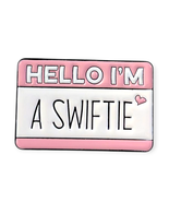Girly Pop Fantasy Enamel Pin: Swiftie Name Badge - $237.22 MXN
