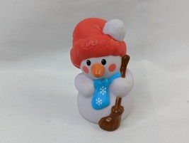 Fisher Price Little People Winter Snowman Figure Broom 2019 - $8.95