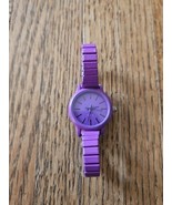 Purple Quartz Watch Expandable Band, 0.75&#39;&#39; Diameter, SR626SW, Needs Bat... - $14.01 CAD