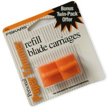 Fiskars 9596 Personal Paper Trimmer NEW Replacement Cartridges Refill Tw... - £8.59 GBP