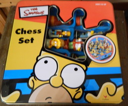 The Simpsons Chess Game in Tin Container - £37.49 GBP