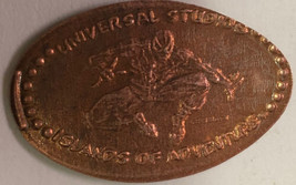 Islands Of Adventure Pressed Penny Elongated Souvenir Universal Studios PP4 - £3.01 GBP