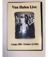 Van Halen Largo 1982 DVD Very Rare Good Sound - $27.58 CAD