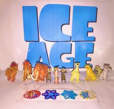 Ice Age Deluxe Party Favors Goody Bag Fillers set of 14 with 10 Figures - £12.74 GBP