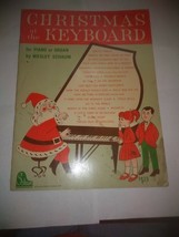Schaum, Wesley - Christmas At The Keyboard - 1965 - 1st/Softcover piano ... - $14.99