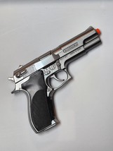 Gonher Police Retro Style S&amp;W 45 Style 8 Shot Diecast Toy Cap Gun Made in Spain - £25.15 GBP