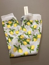 Size 6 Janie and Jack Lemon Novelty Cuffed  Bottoms BNWTS $44 - $21.99