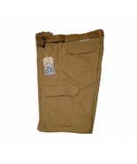 Copper Cargo Twill Shorts Mens Size 42 Tan Belted - £14.02 GBP