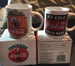 Coca-Cola Mugs. 2 Mugs - $10.00