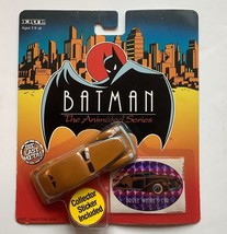 1993 ERTL Batman The Animated Series - Bruce Wayne&#39;s Car Diecast w/ Sticker - £7.73 GBP