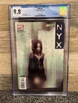 NYX #3 CGC 9.8 NM/M WP 2004 Marvel Quesada 1st Appearance of Laura Kinne... - $1,158.99