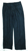 Womens Classic Cato Brand Blue Casual Pants size 4 / 32x30 - $15.85