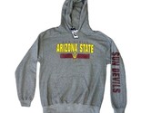 NEW Arizona State University Hoodie Sweatshirt MED Gray Sun Devils ASU P... - £23.63 GBP