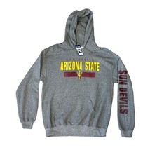 NEW Arizona State University Hoodie Sweatshirt MED Gray Sun Devils ASU P... - £23.31 GBP