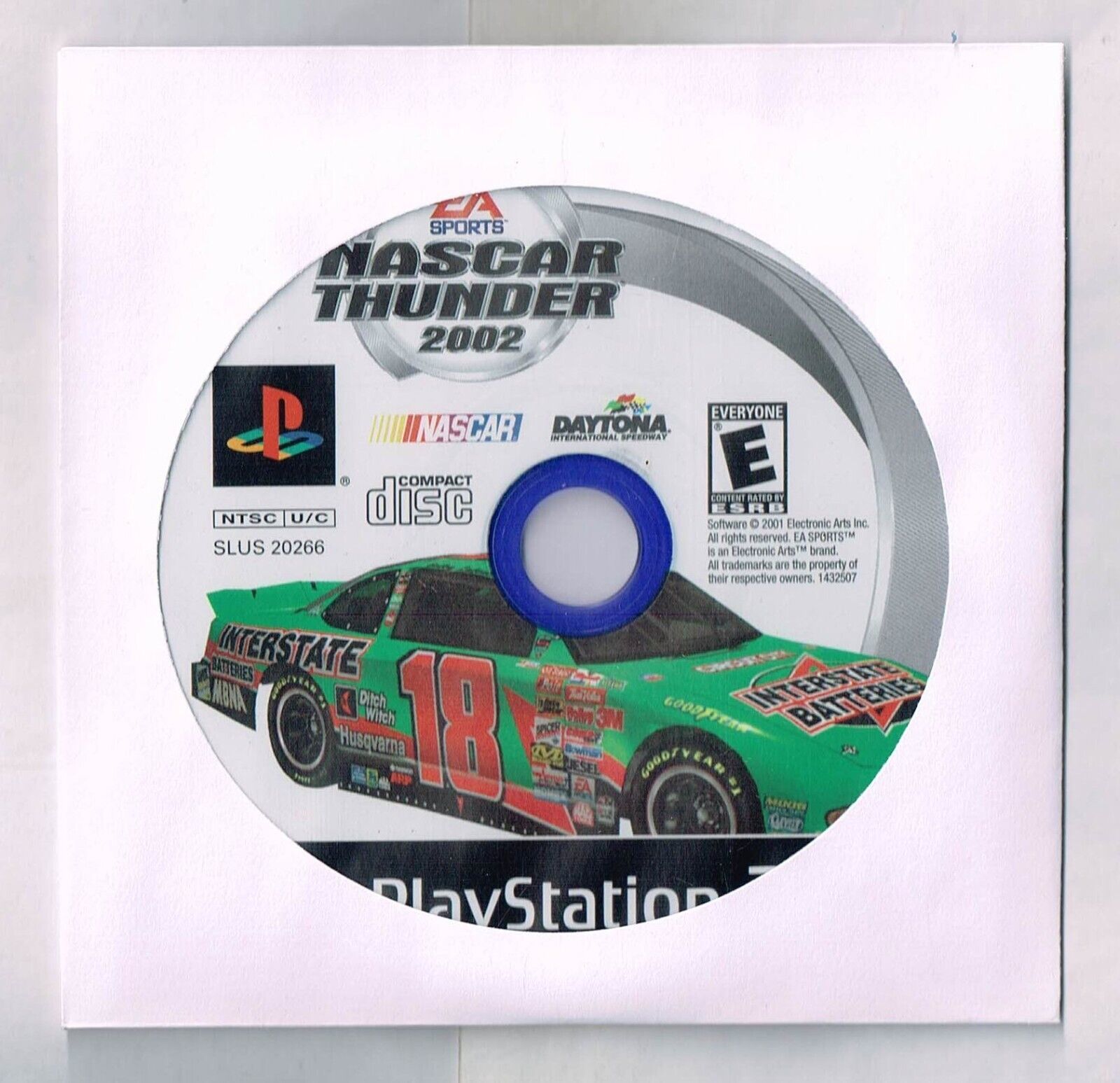 Primary image for NASCAR Thunder 2002 PS2 Game PlayStation 2 Disc Only