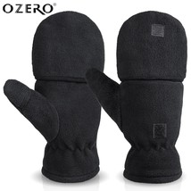 OZERO Unisex  Flip Top Gloves Thinsulate Fingerless Convertible Skiing Gloves Mi - £84.90 GBP