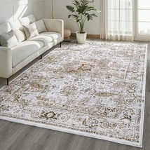 Keeko 6X9 Area Rugs For Living Room, Large Vintage Bedroom Washable Rugs... - $51.98