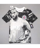 NWT NBA LA Clippers Kawhi Leonard Men&#39;s S T-Shirt Basketball #2 B&amp;W Phot... - $529.09 MXN